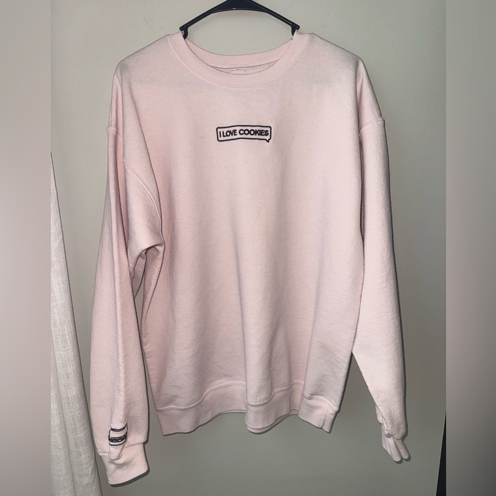 Crumbl Cookie Pink Sweatshirt